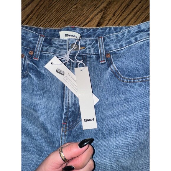 NWT ELWOOD BAGGY DENIM PANT JEANS Blue Haze Size 30 - Picture 4 of 5